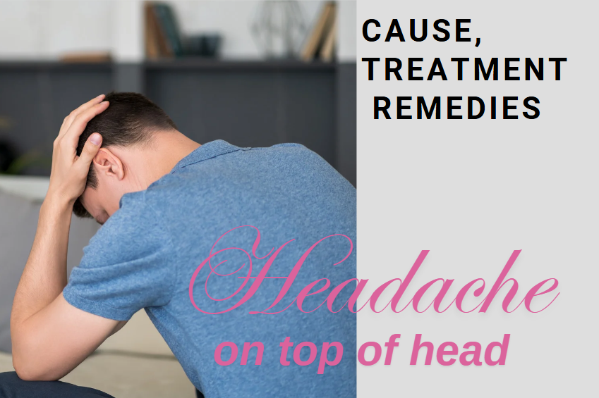 headache on top of head